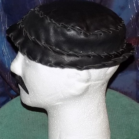 Leather-Brim-Hat